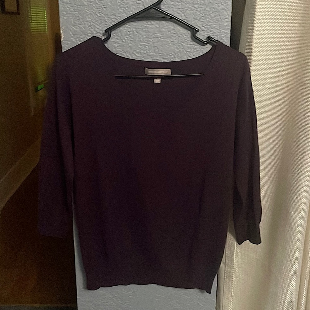 Purple Banana Republic Long Sleeve Tee